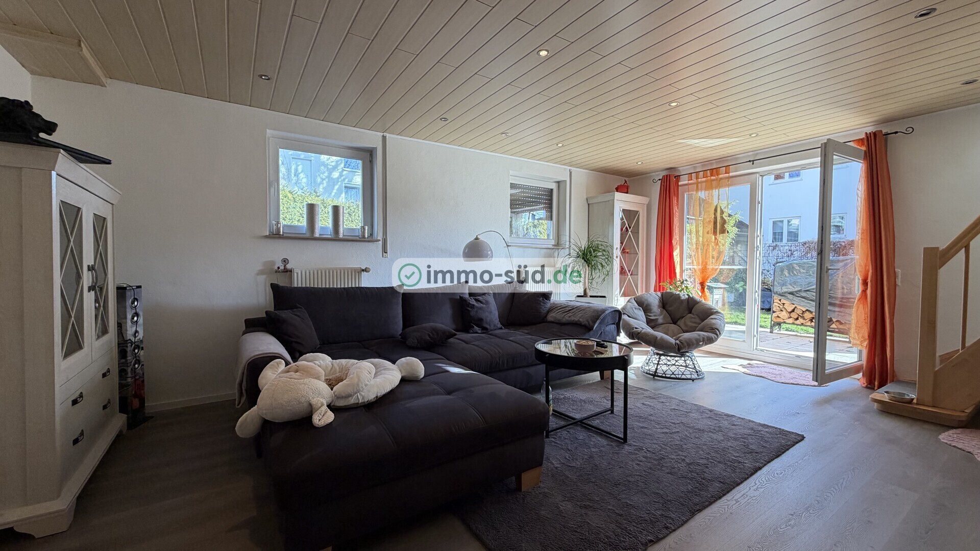 Wohnzimmer:Terrasse Souterain