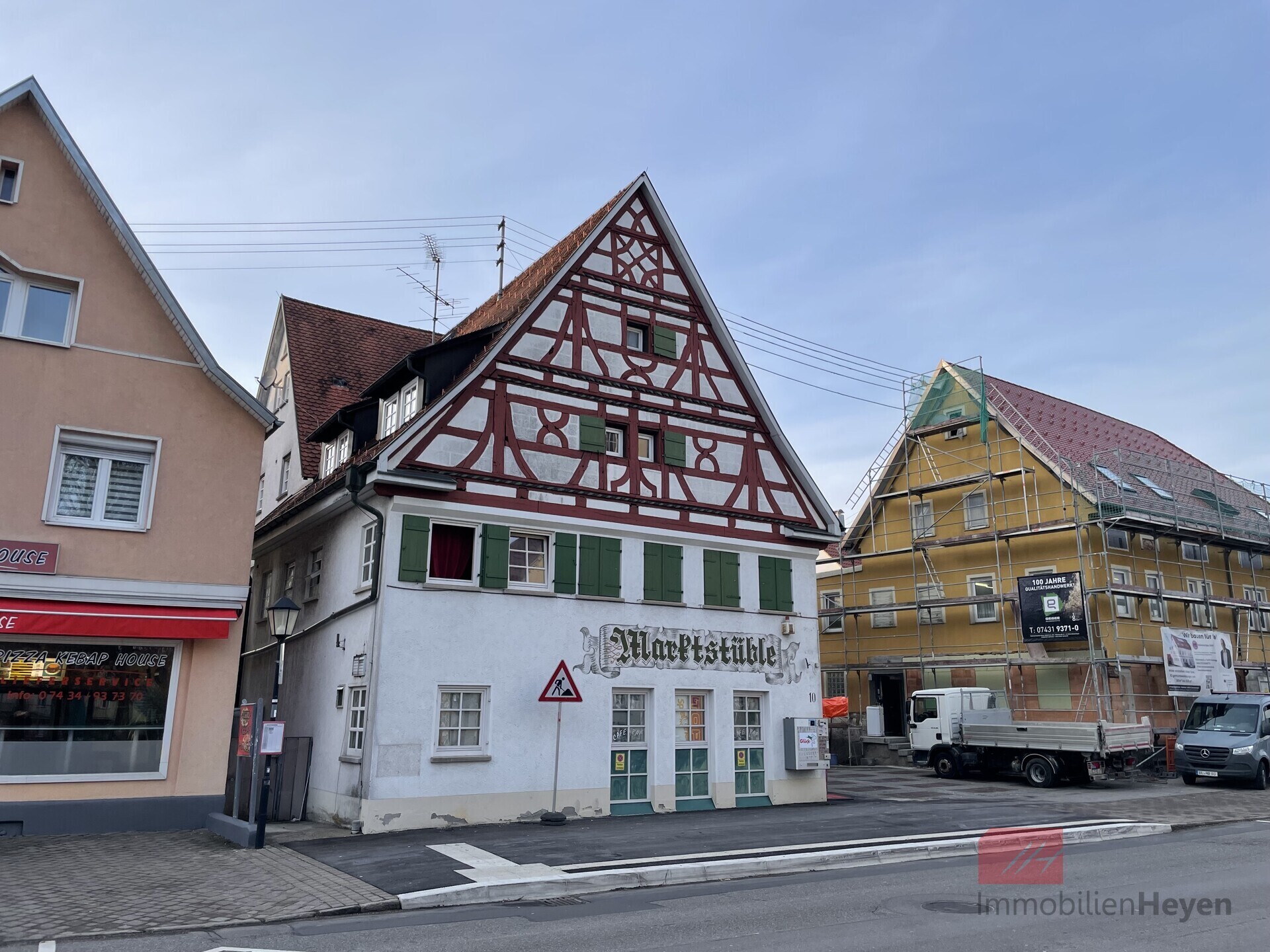 Ansicht von der Straße
