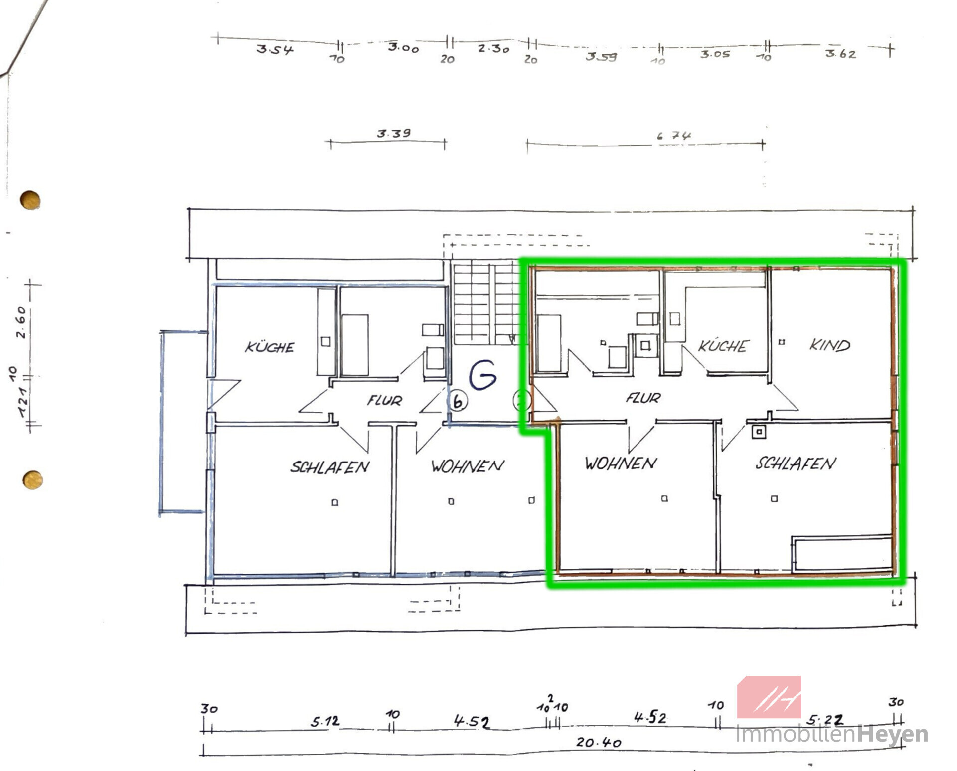 Grundriss Wohnung