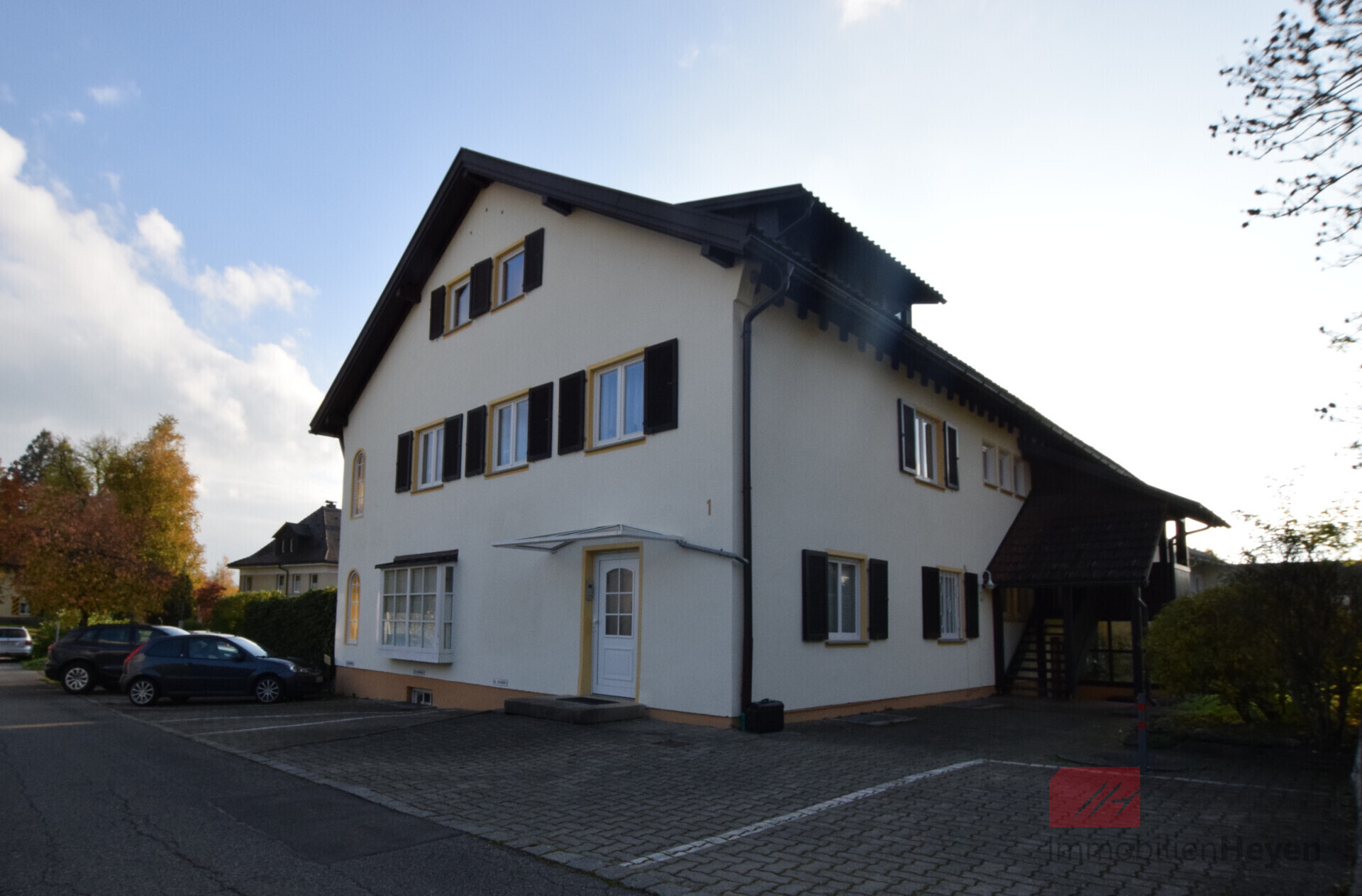 Ansicht auf das Haus