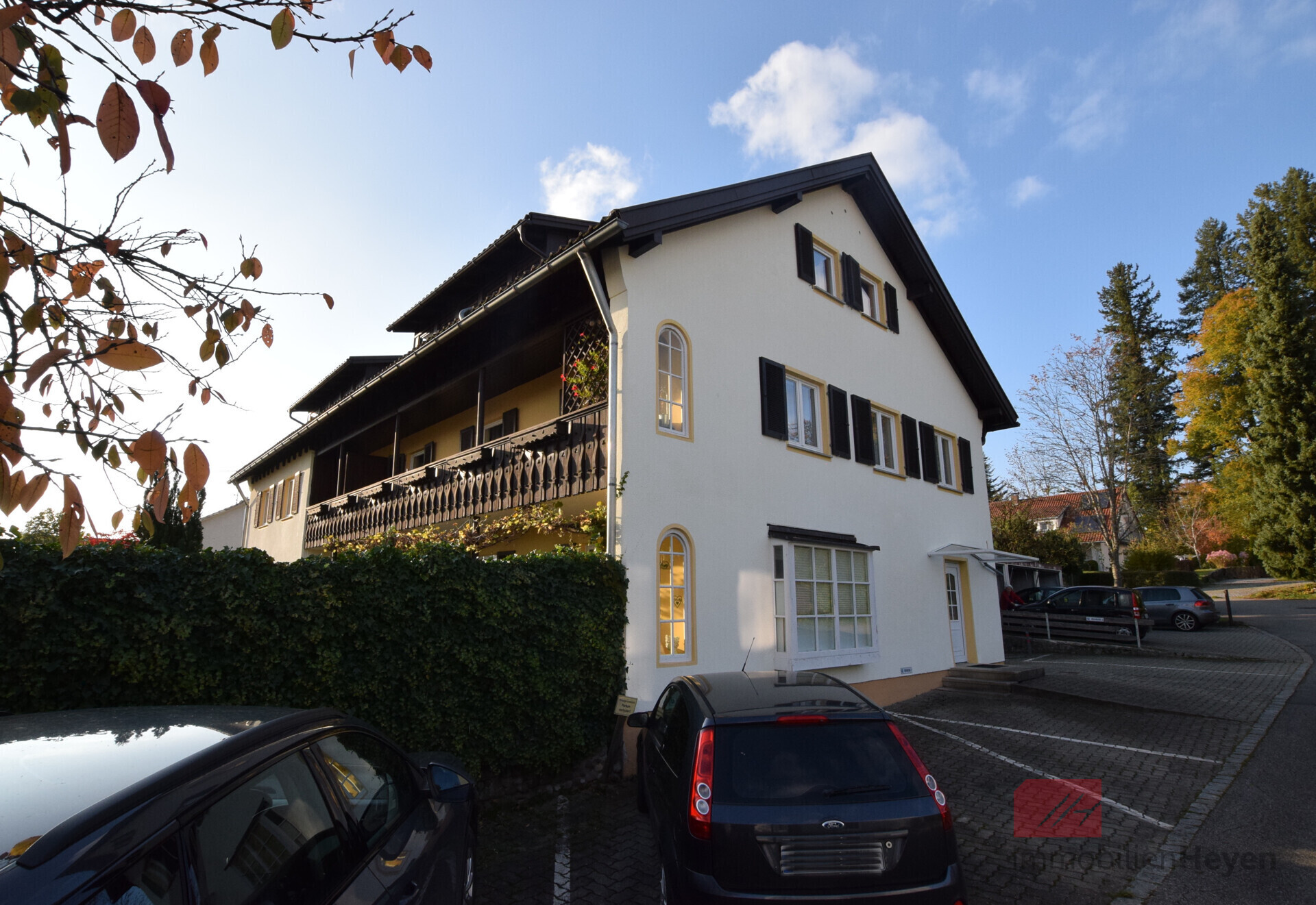 Ansicht auf das ganze Haus