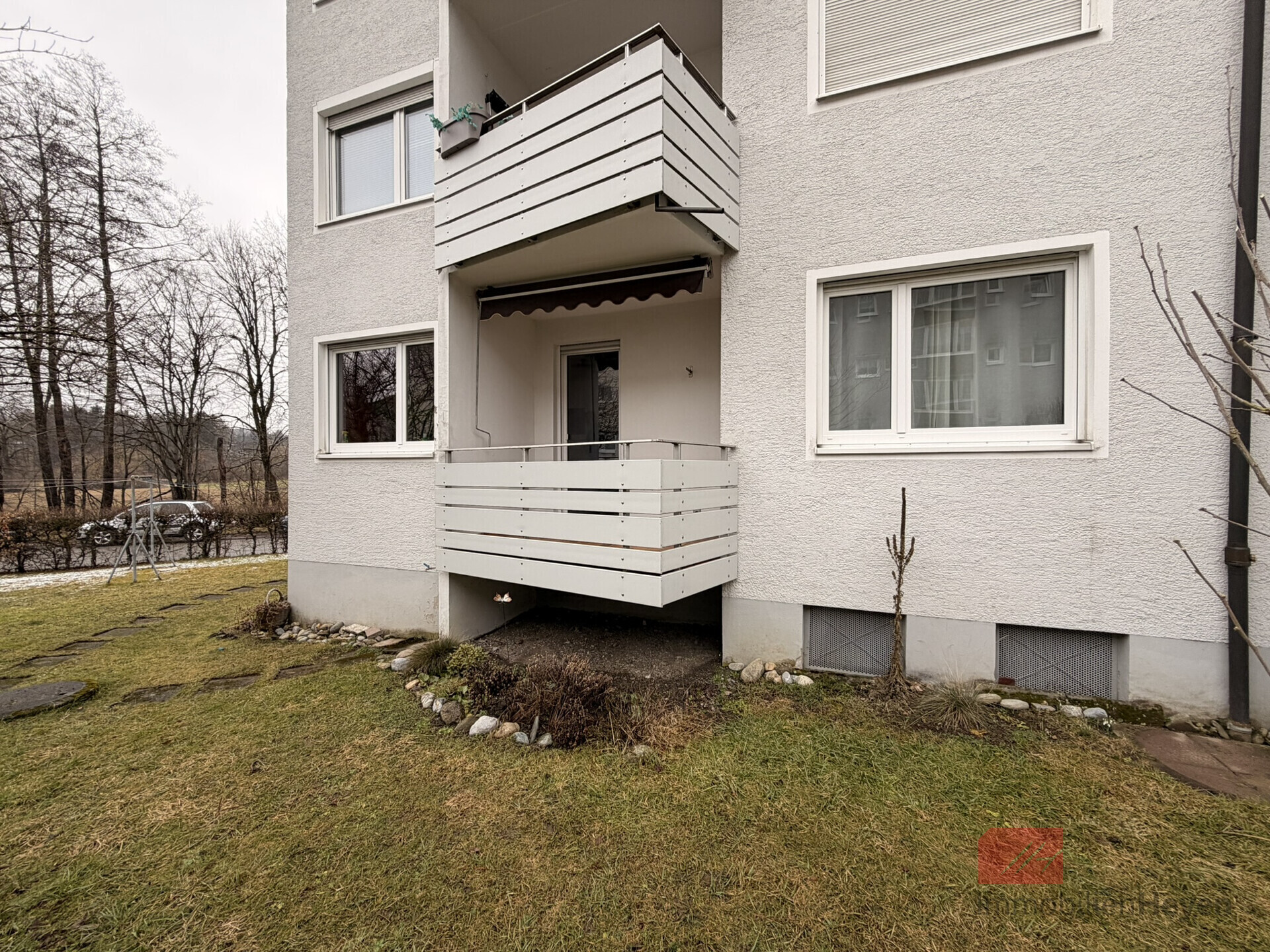 Aussenansicht Balkon
