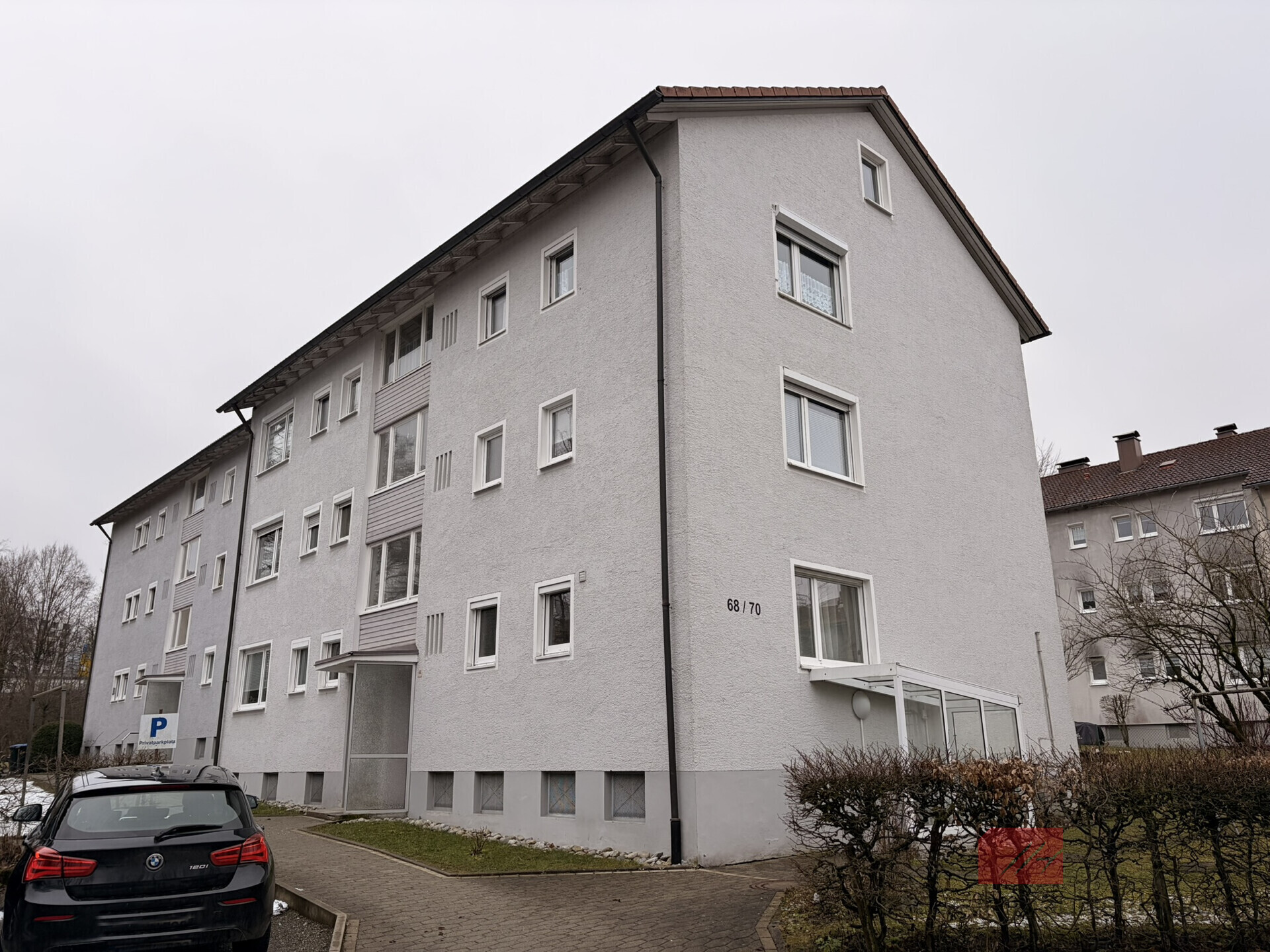 Ansicht auf das ganze Gebäude