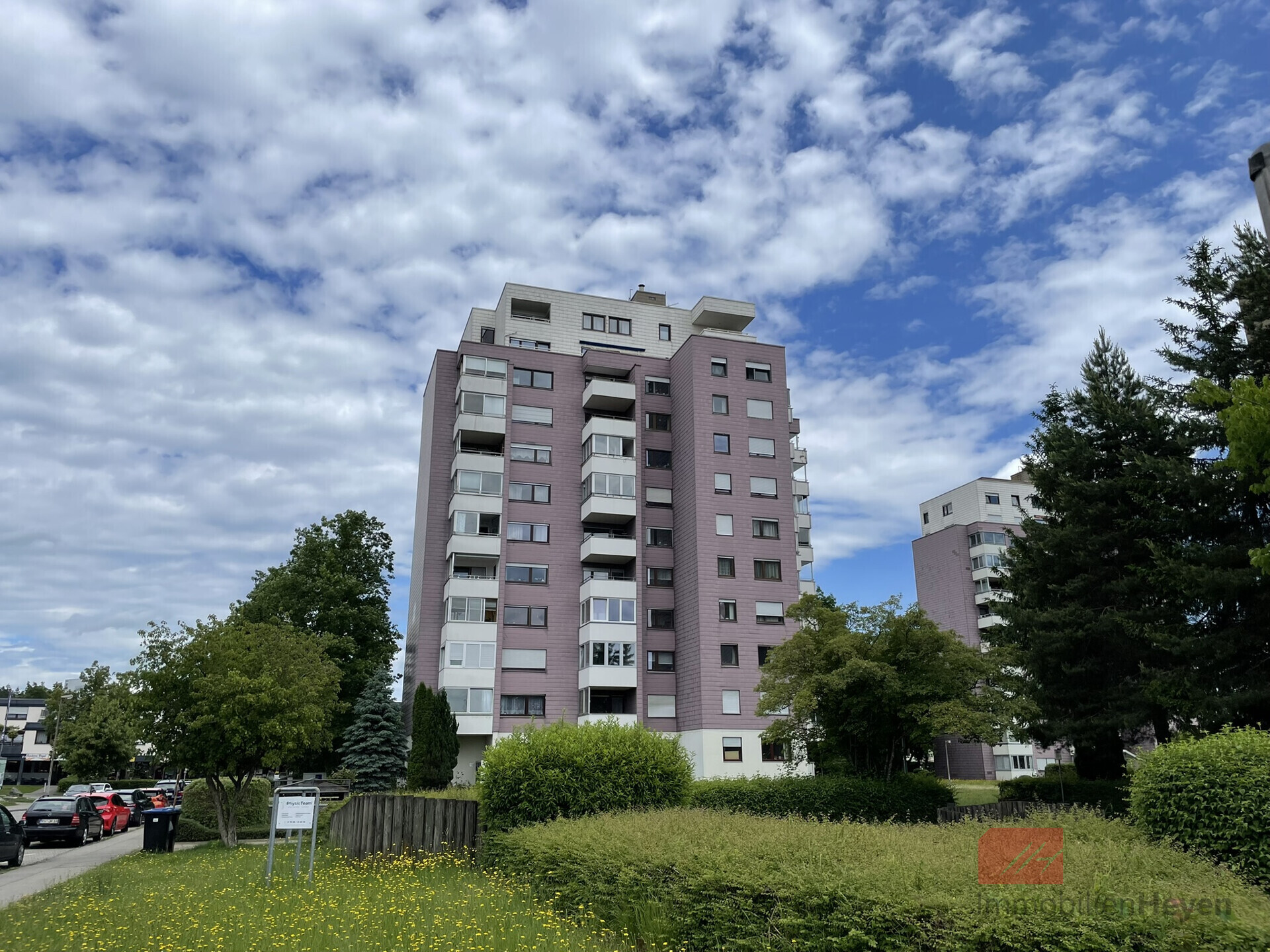 Blick auf das ganz Haus