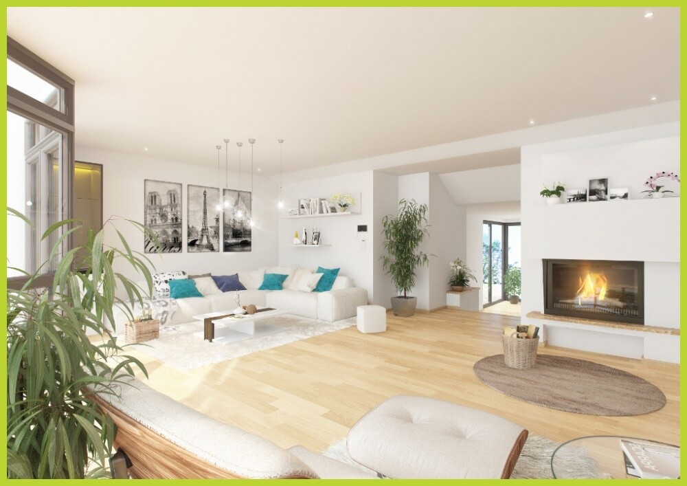 Wohnzimmer Virtuelles Homestaging