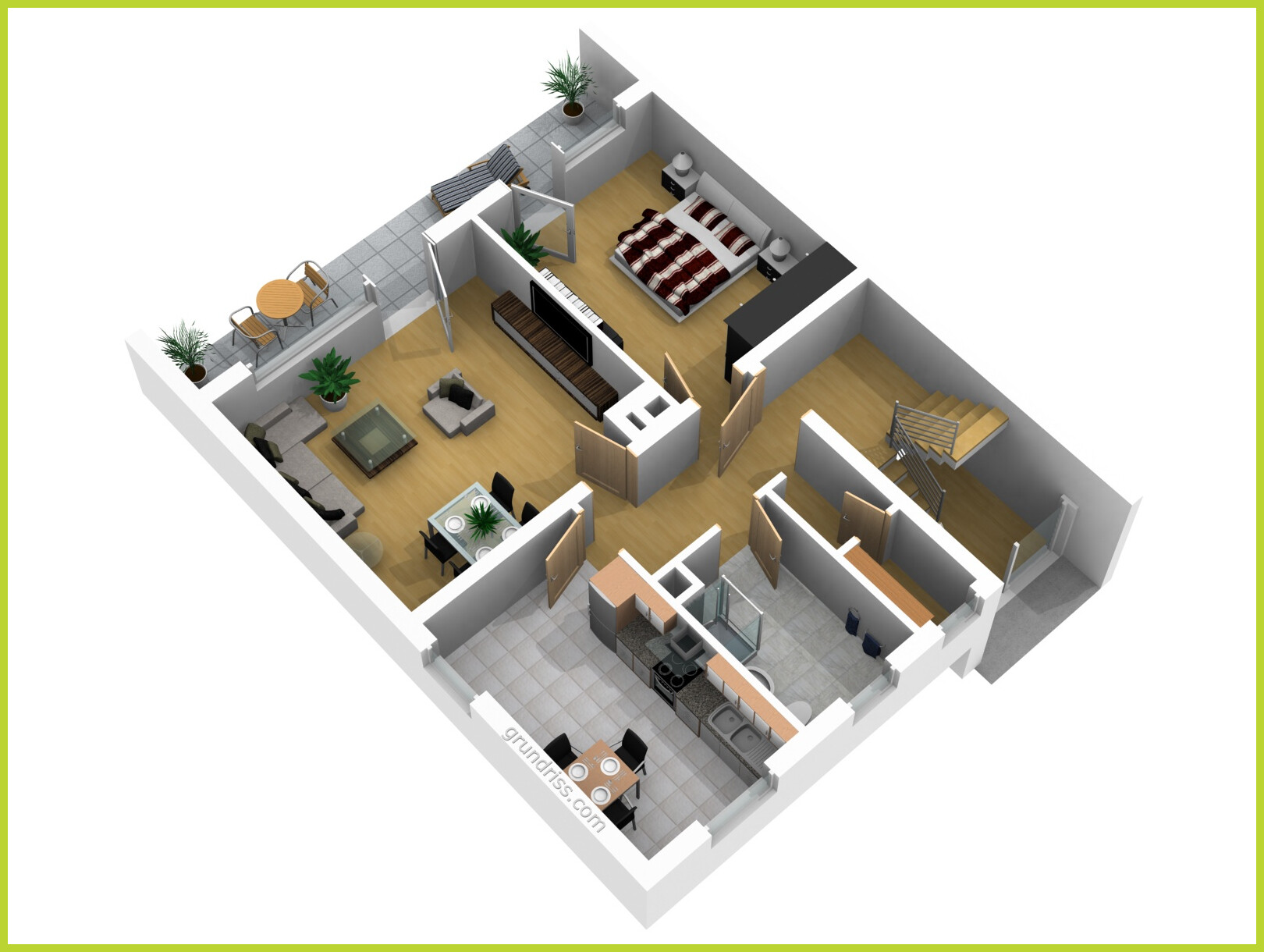 Grundriss W 19088 Seitenansicht