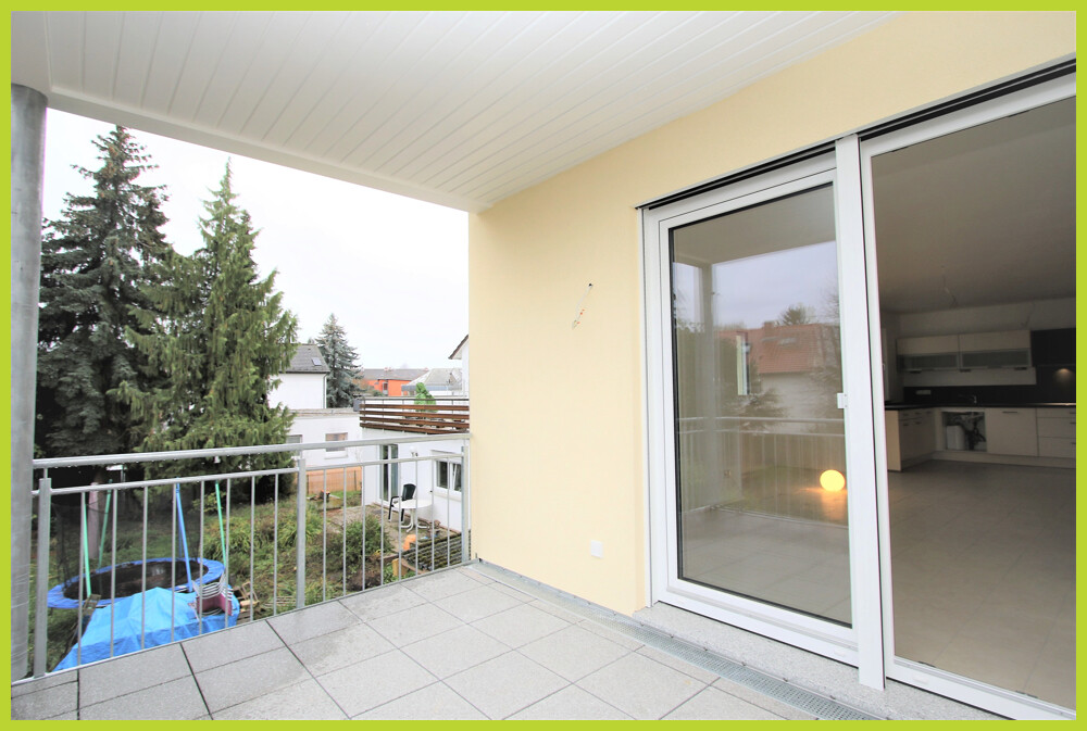 großzügiger Balkon