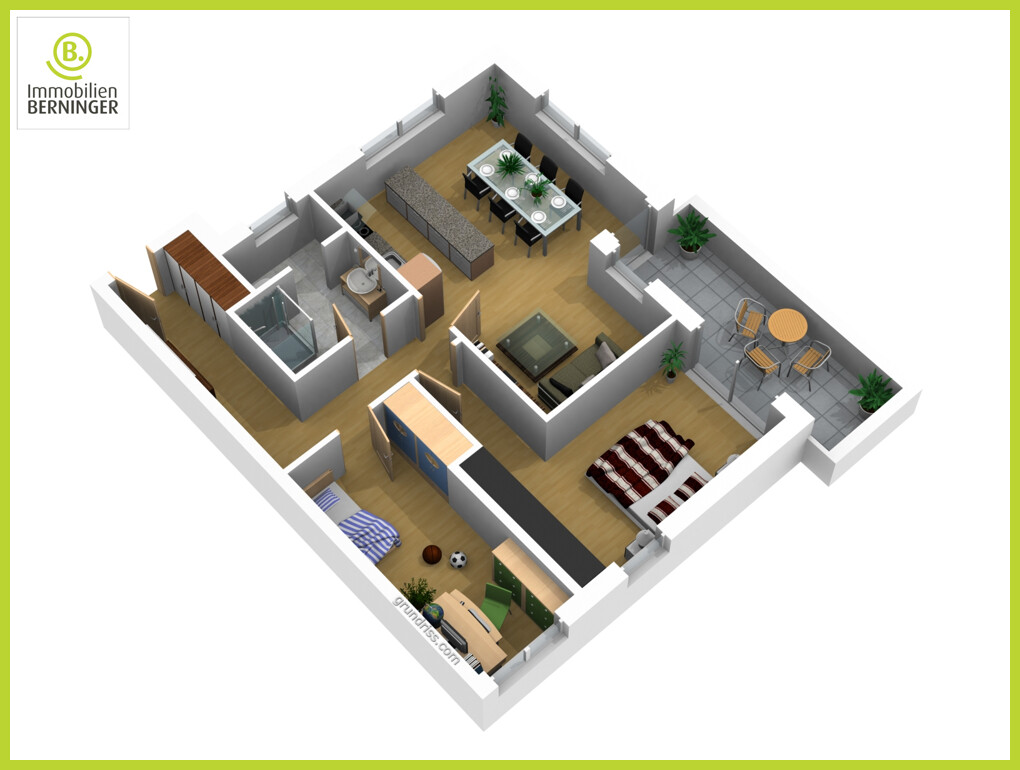 Grundriss Draufsicht W 20107