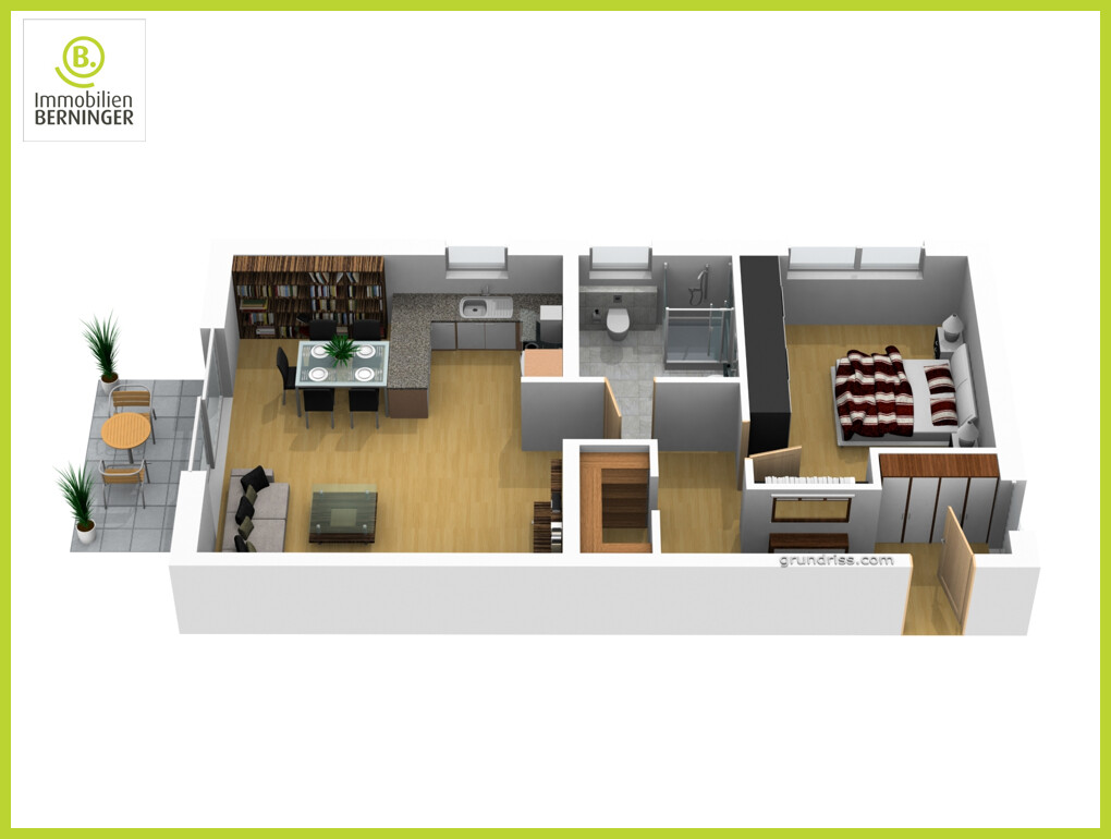 Grundriss Draufsicht W 20115