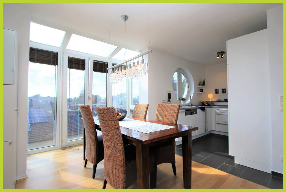 Essbereich mit Erker