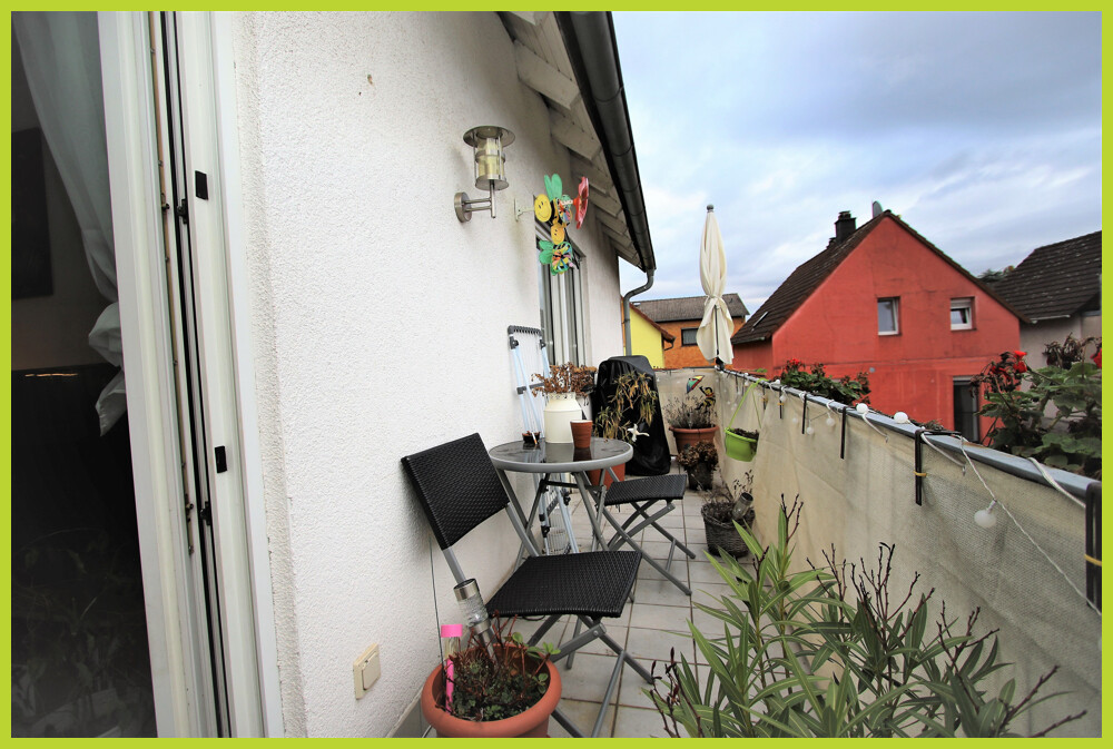Balkon in Süd Ost Ausrichtung