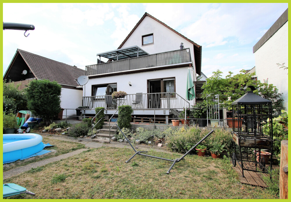 Hausansicht Garten