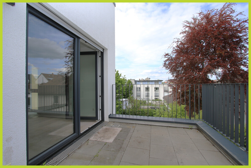 Balkon in Ost-Ausrichtung