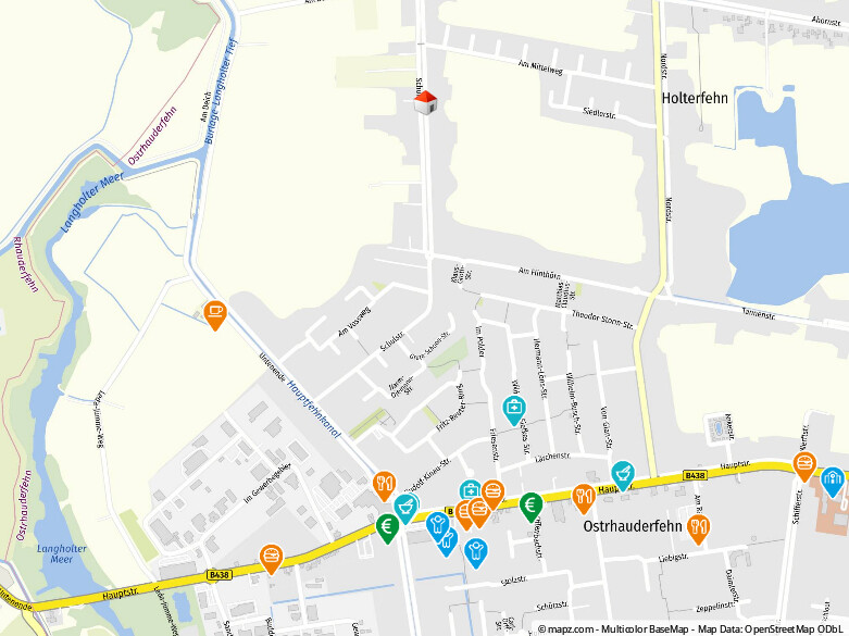 Geolyzer Kartenausschnitt