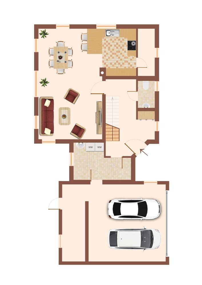 Grundriss EG