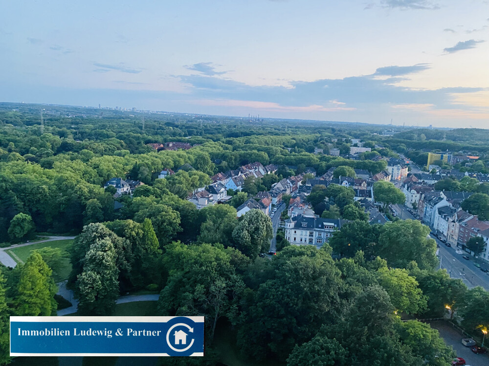 Ausblick in den Stadtgarten