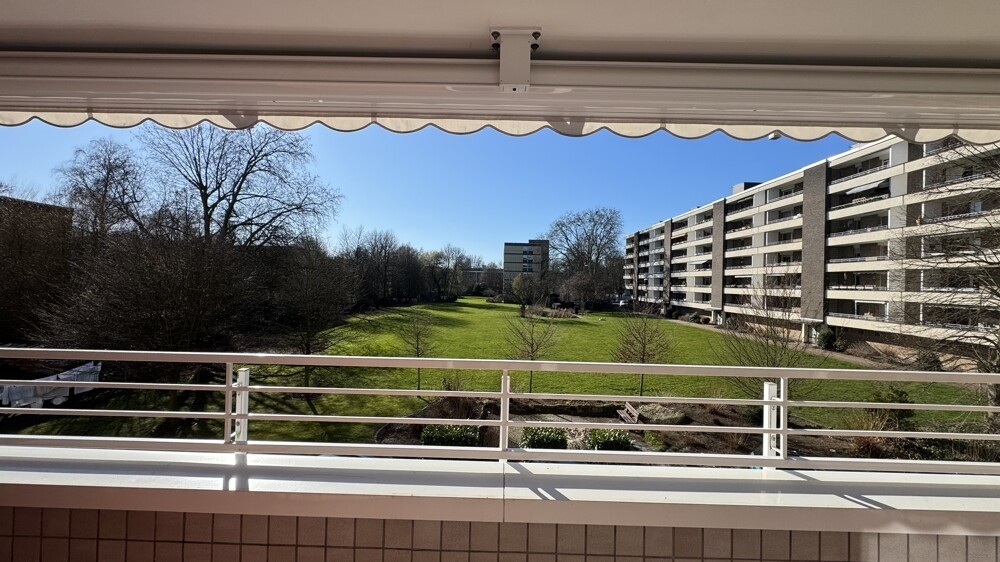 Aussicht vom Balkon