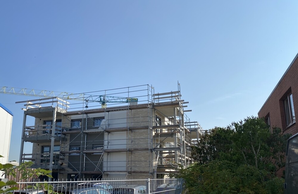 Balkone v Westen aus