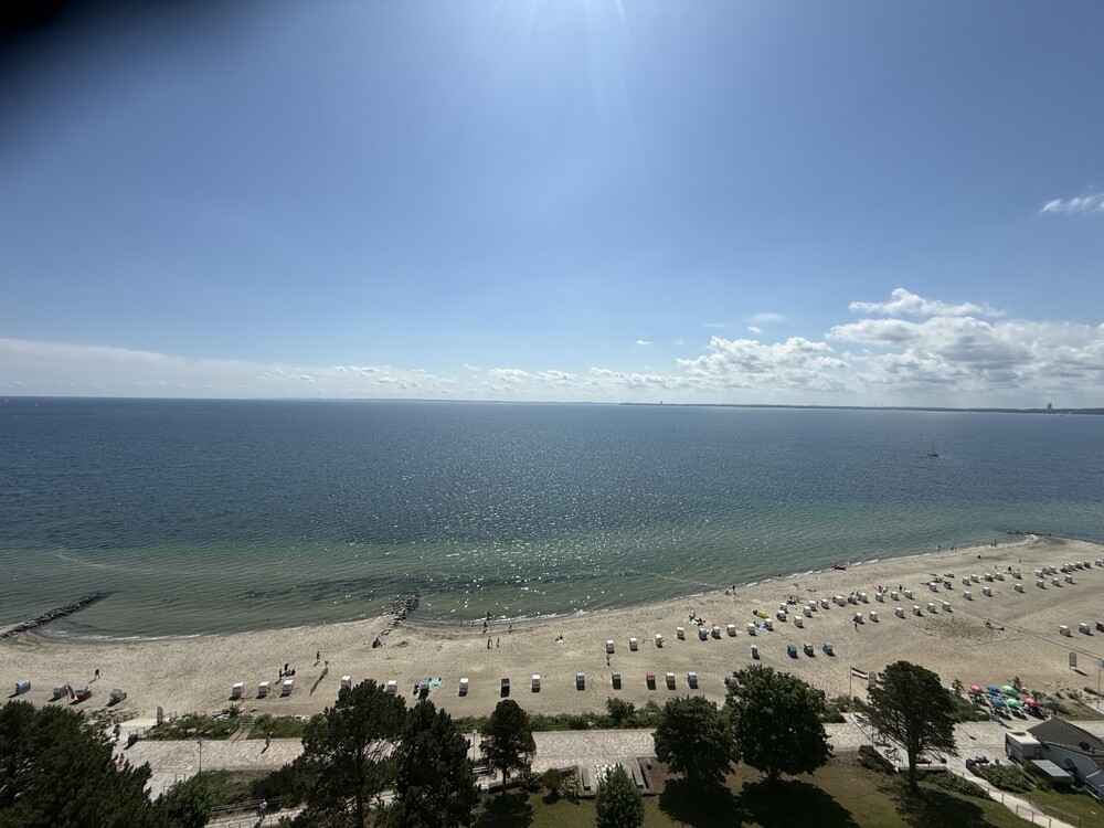 Blick vom Balkon