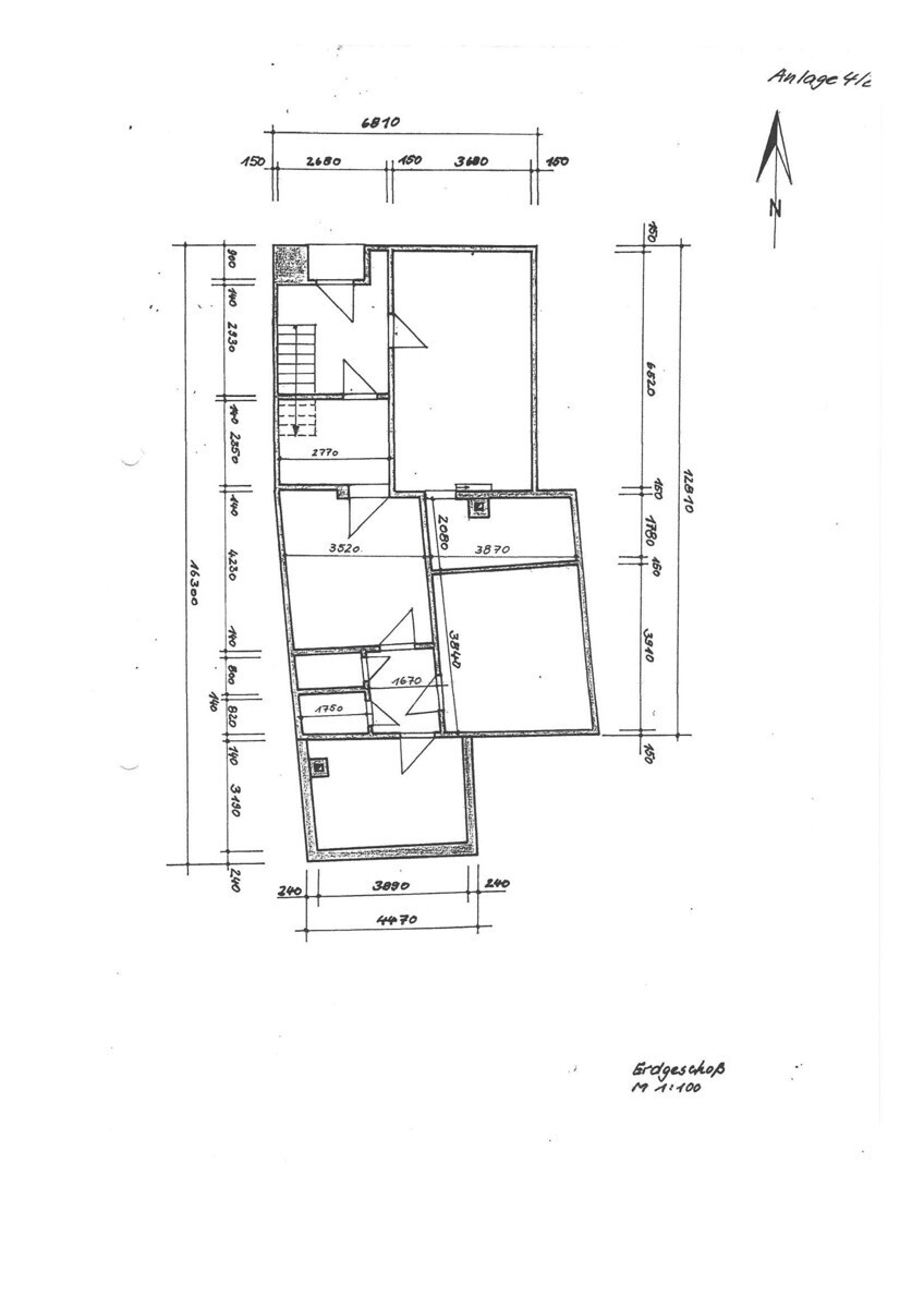 Grundriss EG Uhlst.-Kh. Uhlstädt EFH Jenaische Str. 39, Löhmer 2024