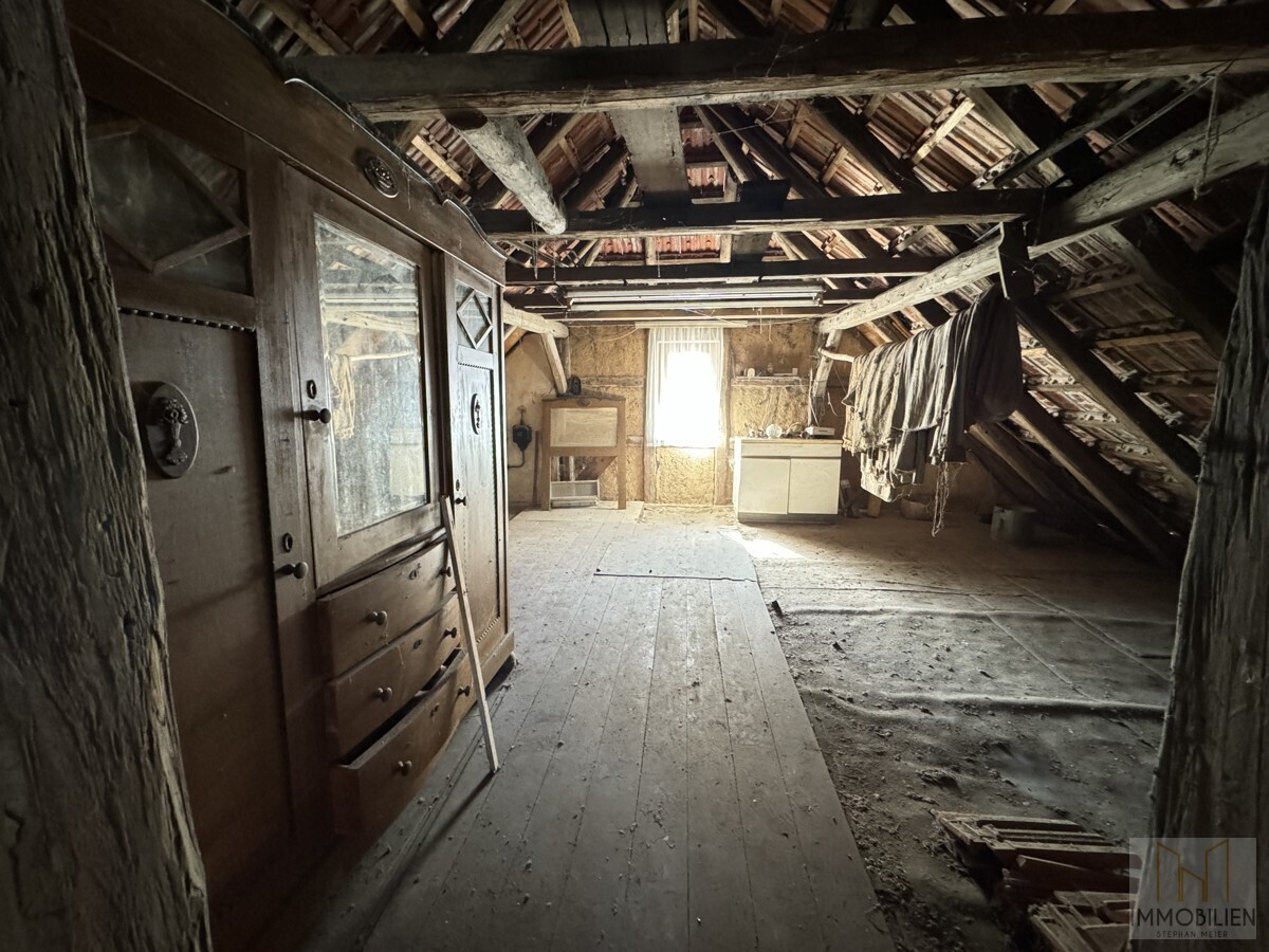 Dachboden im Wohnhaus