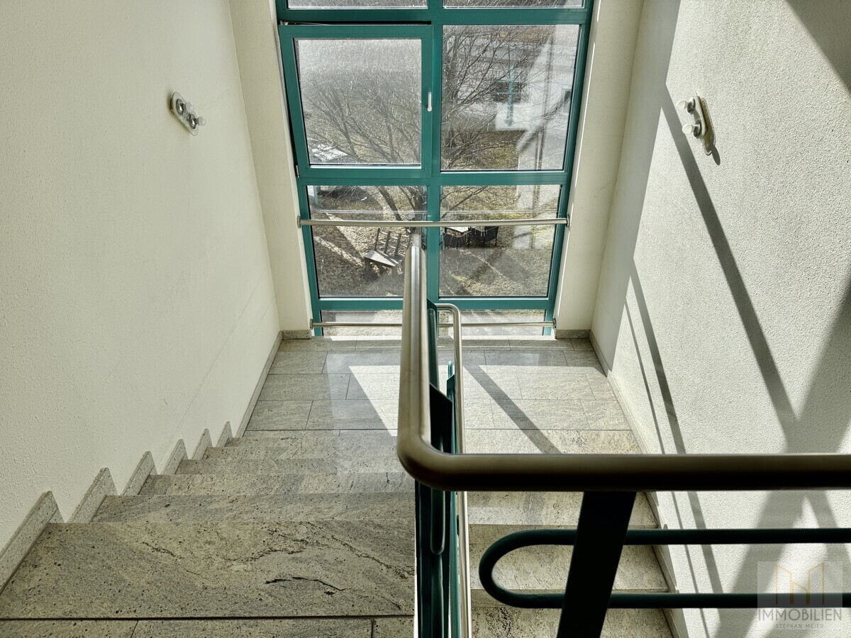Gepflegtes Treppenhaus