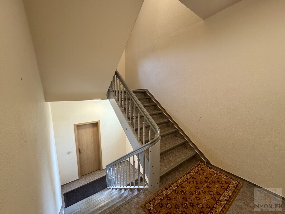 Gepflegtes Treppenhaus