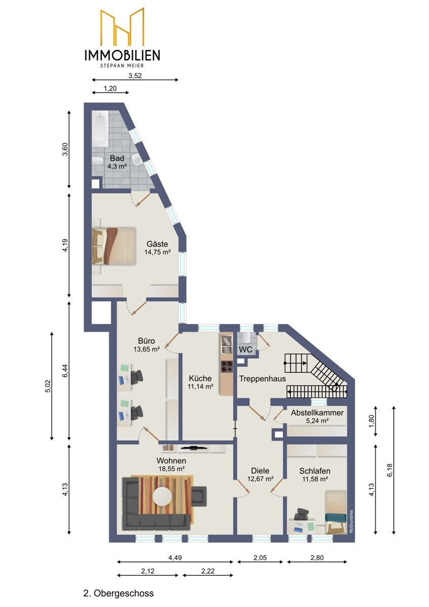 Grundriss 2. OG
