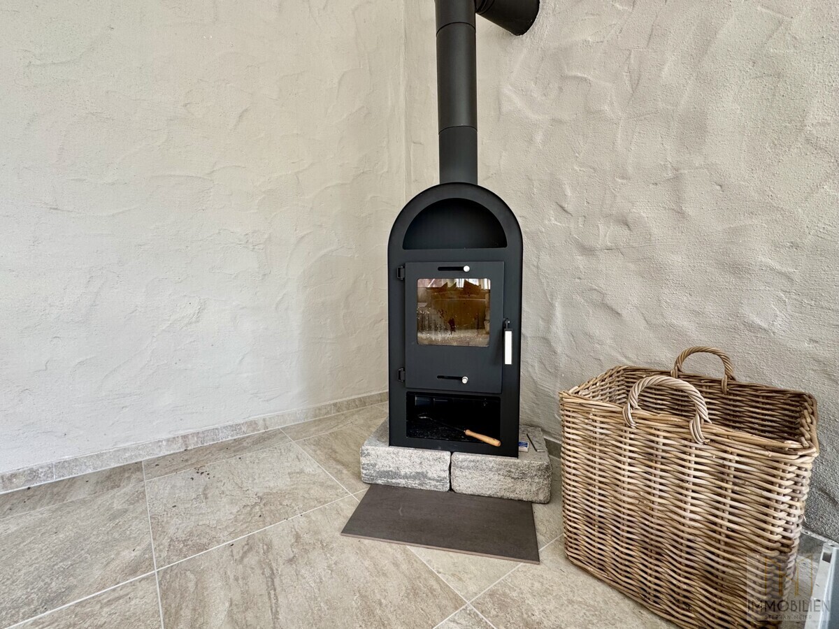 Kamin im Wohnzimmer