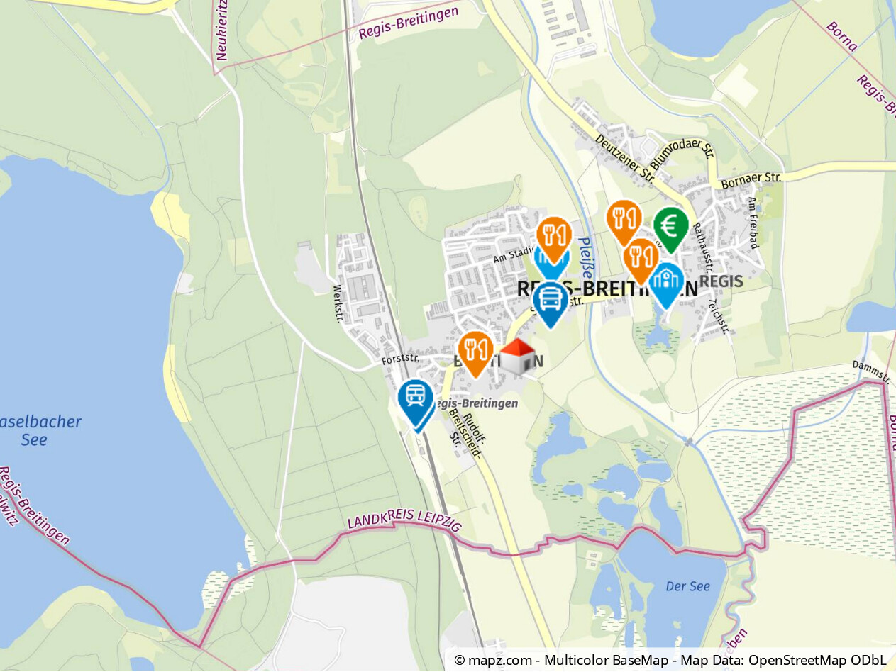 Geolyzer Kartenausschnitt