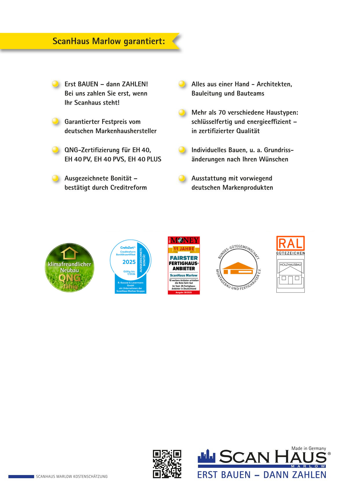 Ihre ScanHaus-Vorteile