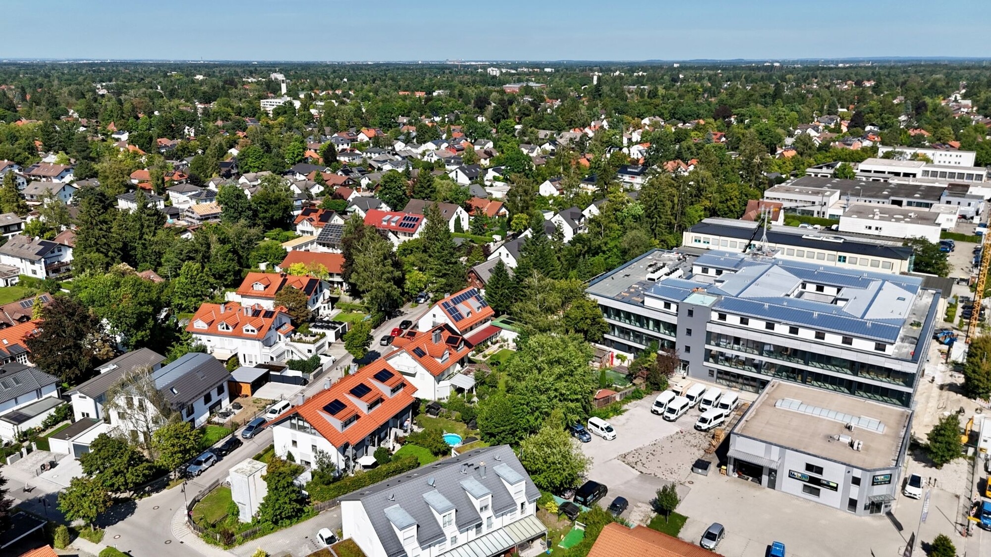 Luftaufnahme Umgebung