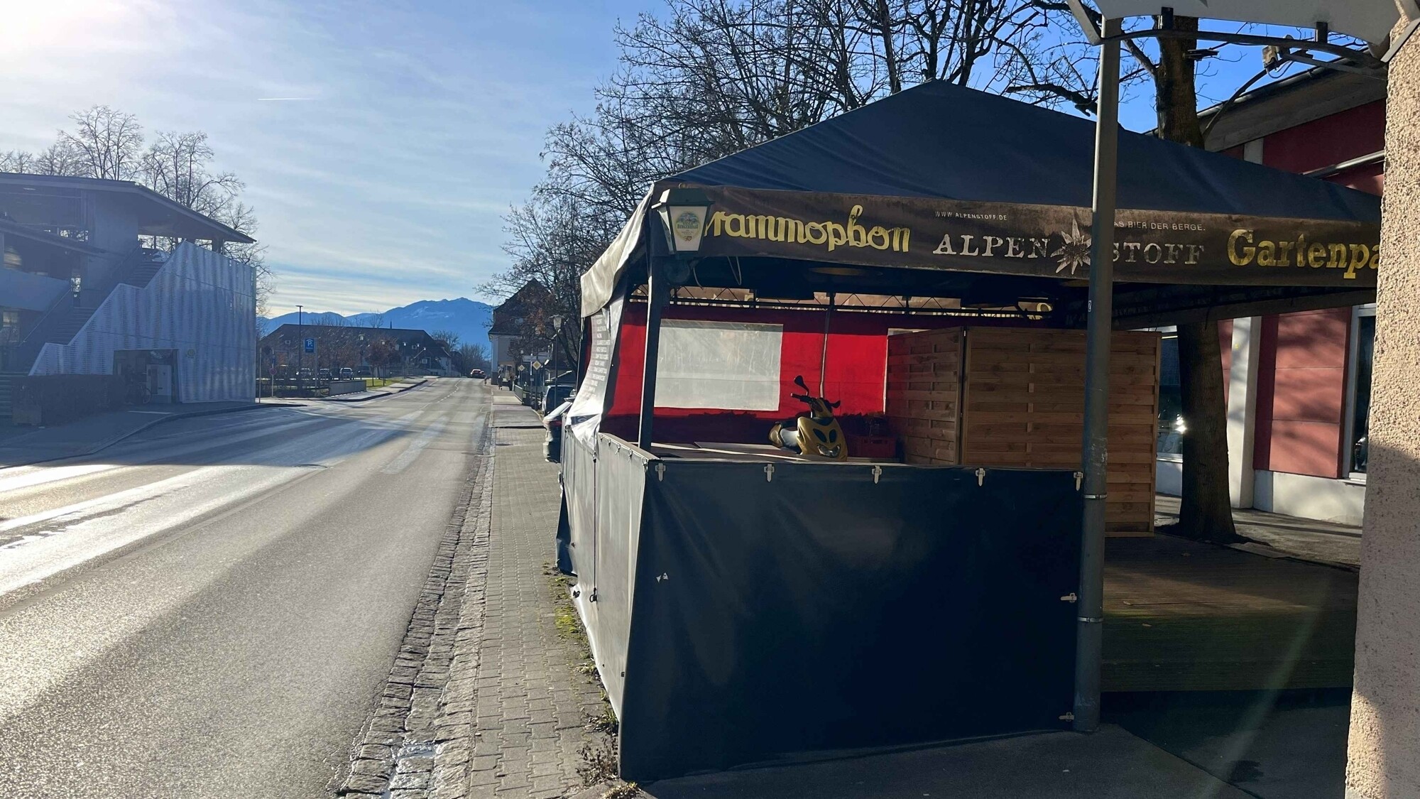 Außenansicht Pavillon