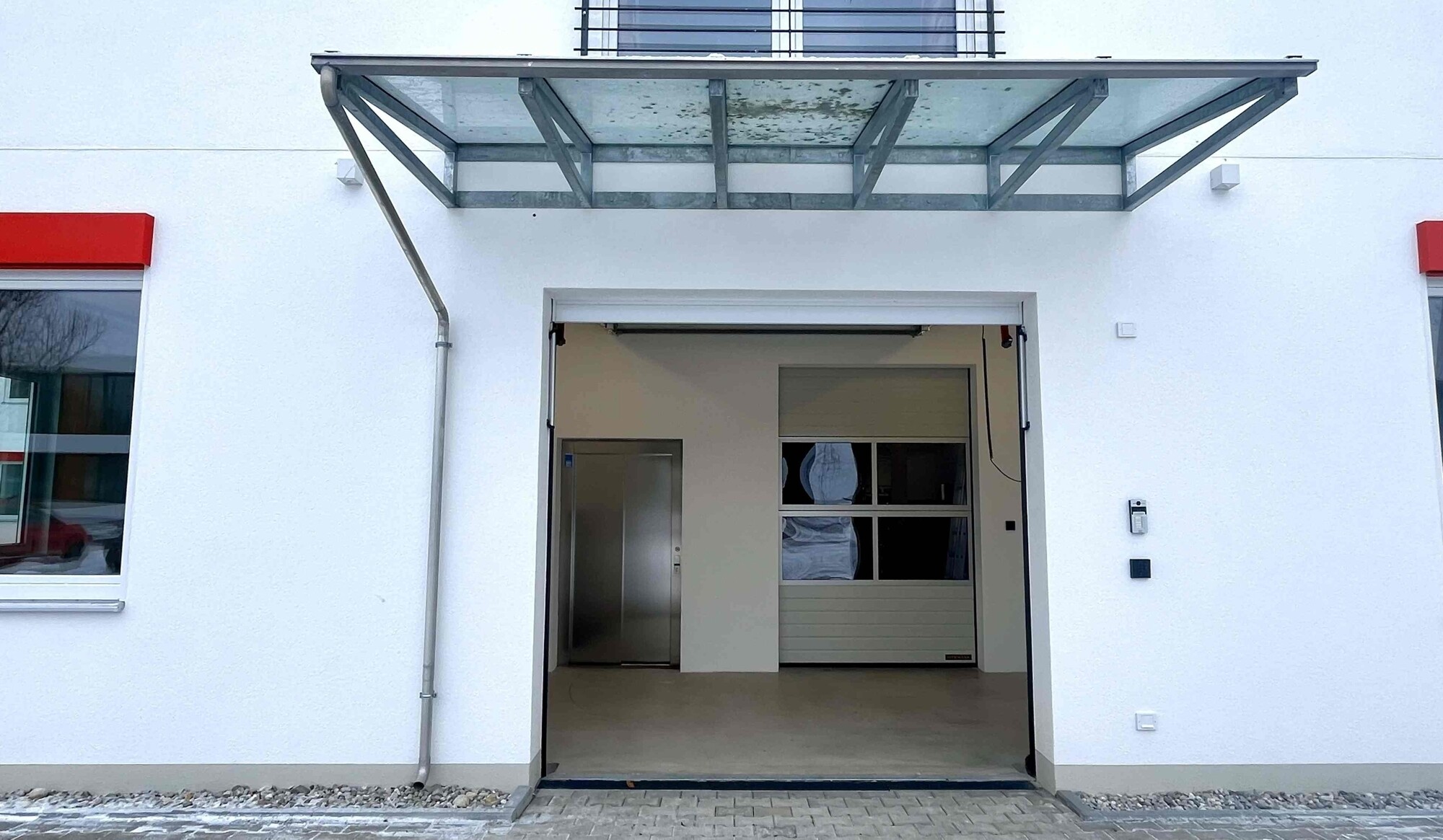 Außenansicht Rolltor