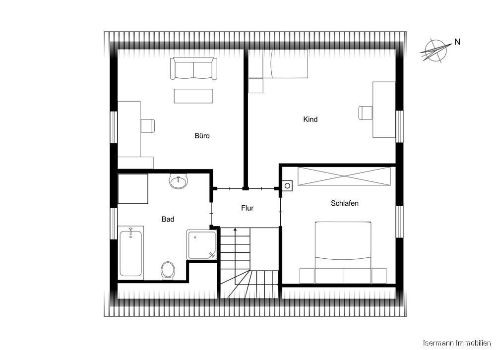 Grundriss Dachgeschoss