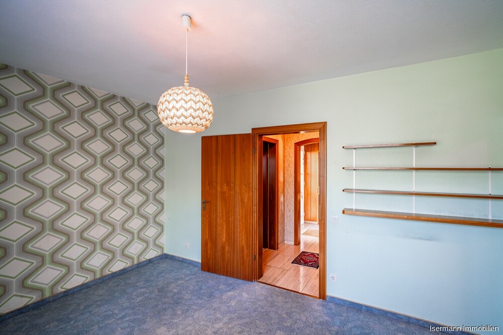 Das Kinderzimmer bietet sehr gute Stellmöglichkeiten.