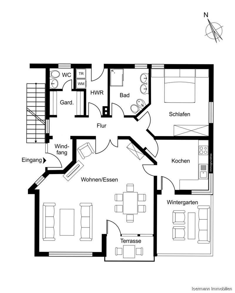 Grundriss Erdgeschoss