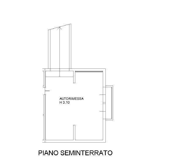 pianta garage