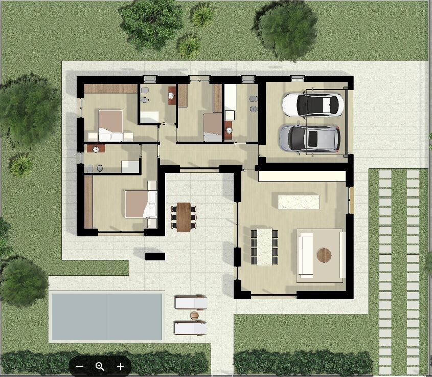 PIANTA ARREDATA VILLA SINGOLA