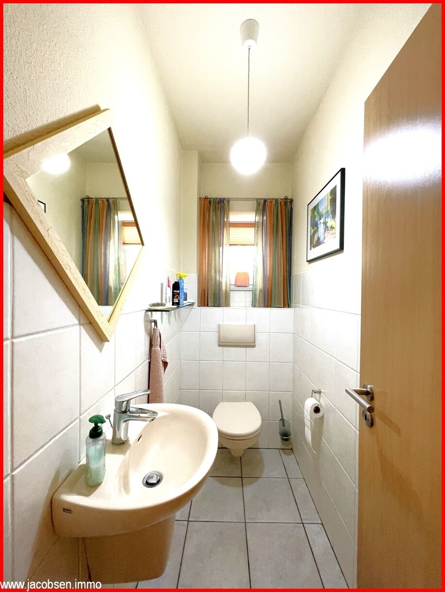 Gäste-WC im Erdgeschoss