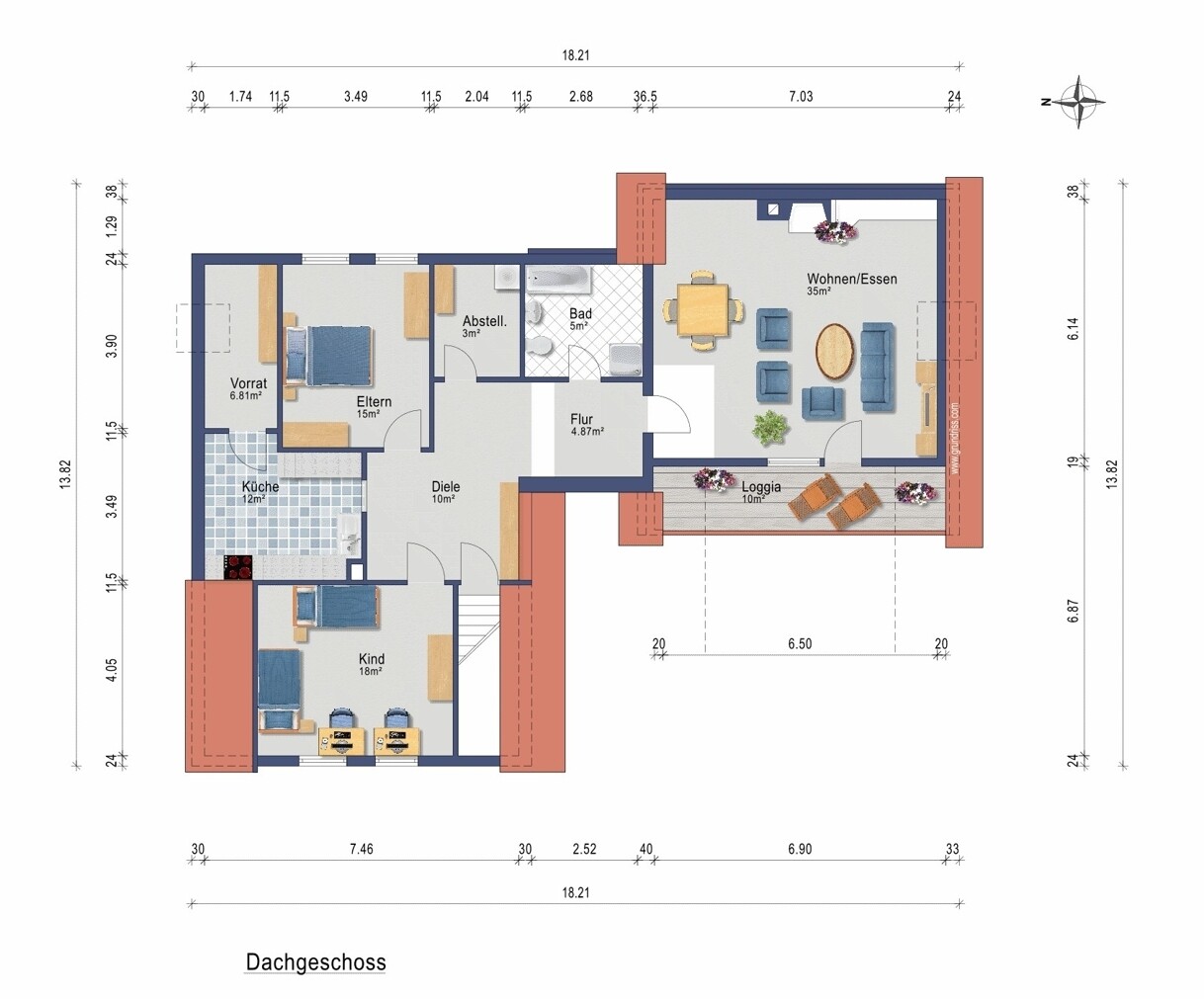 (Darstellung und Maßangaben sind ohne Gewähr)