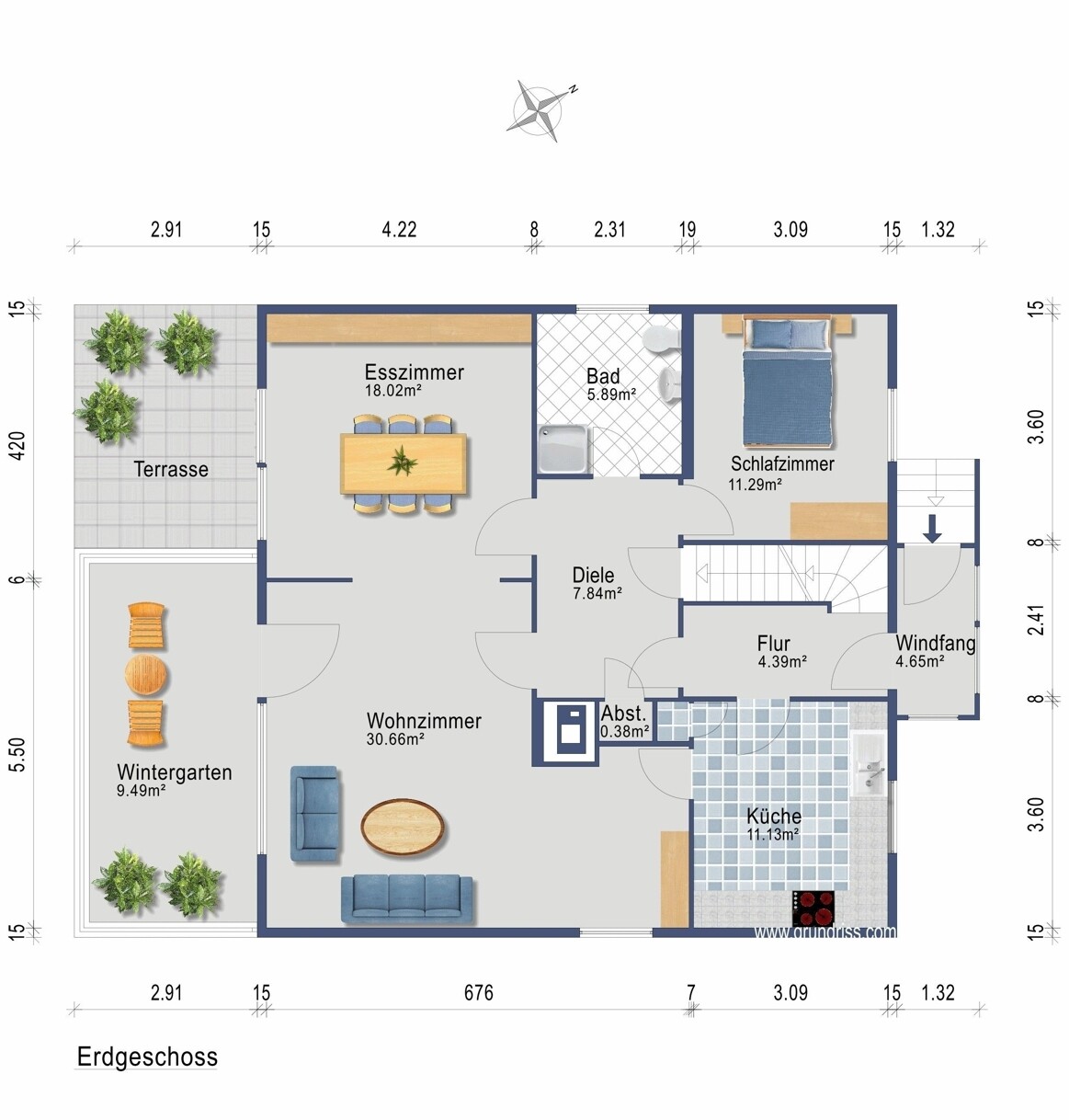 (Darstellung und Maßangaben sind ohne Gewähr)