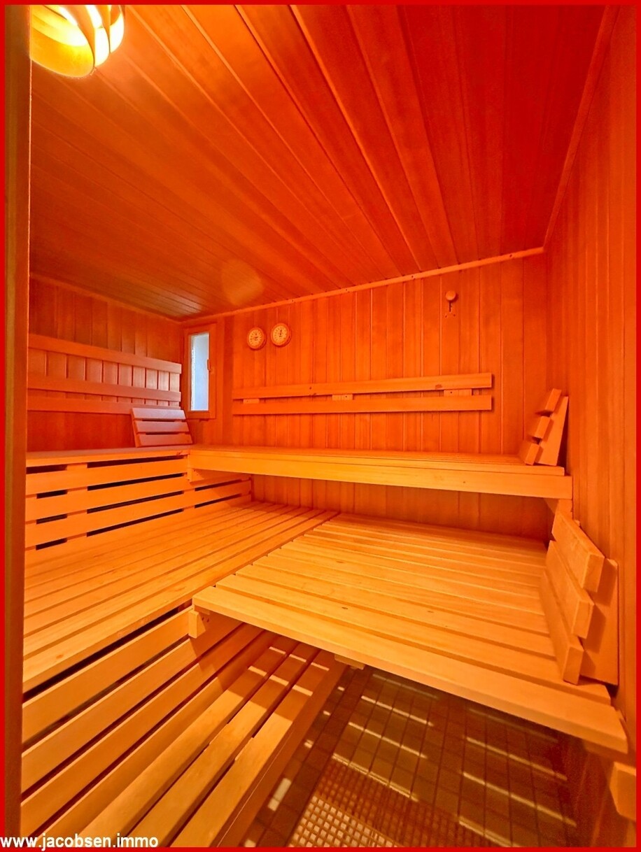 Sauna im Nebengebäude