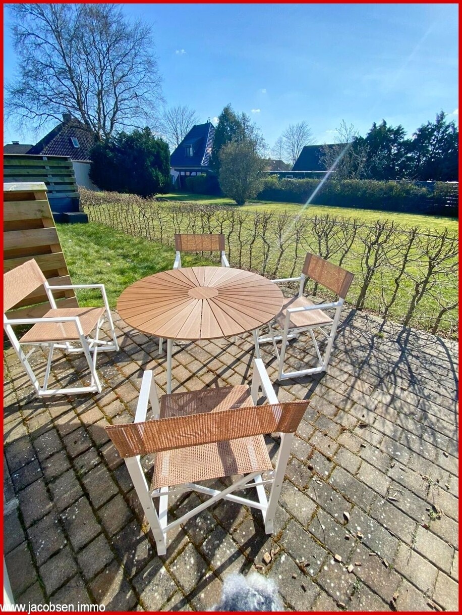 Terrasse im Garten