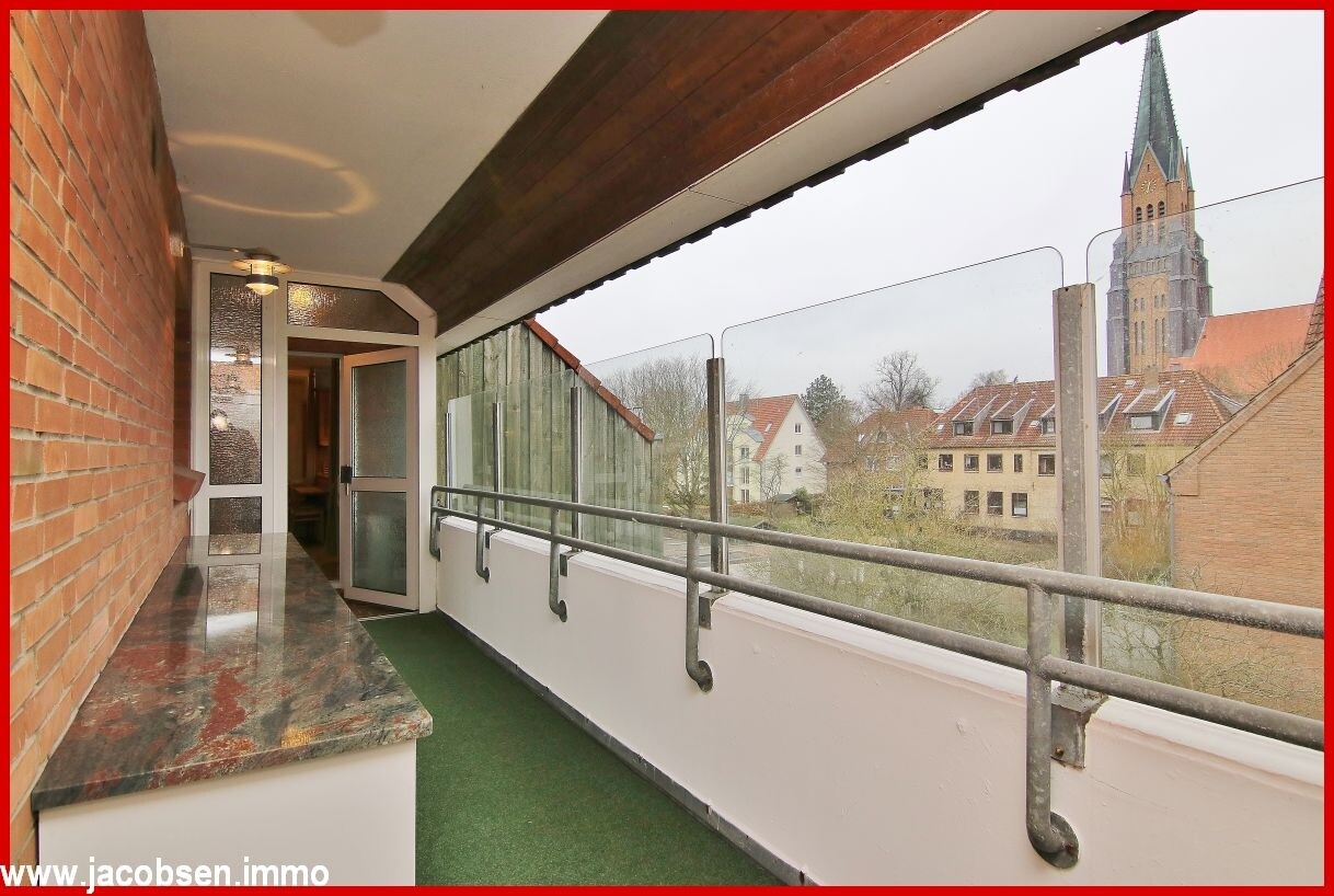 Laubengang als Zugang zur Wohnung