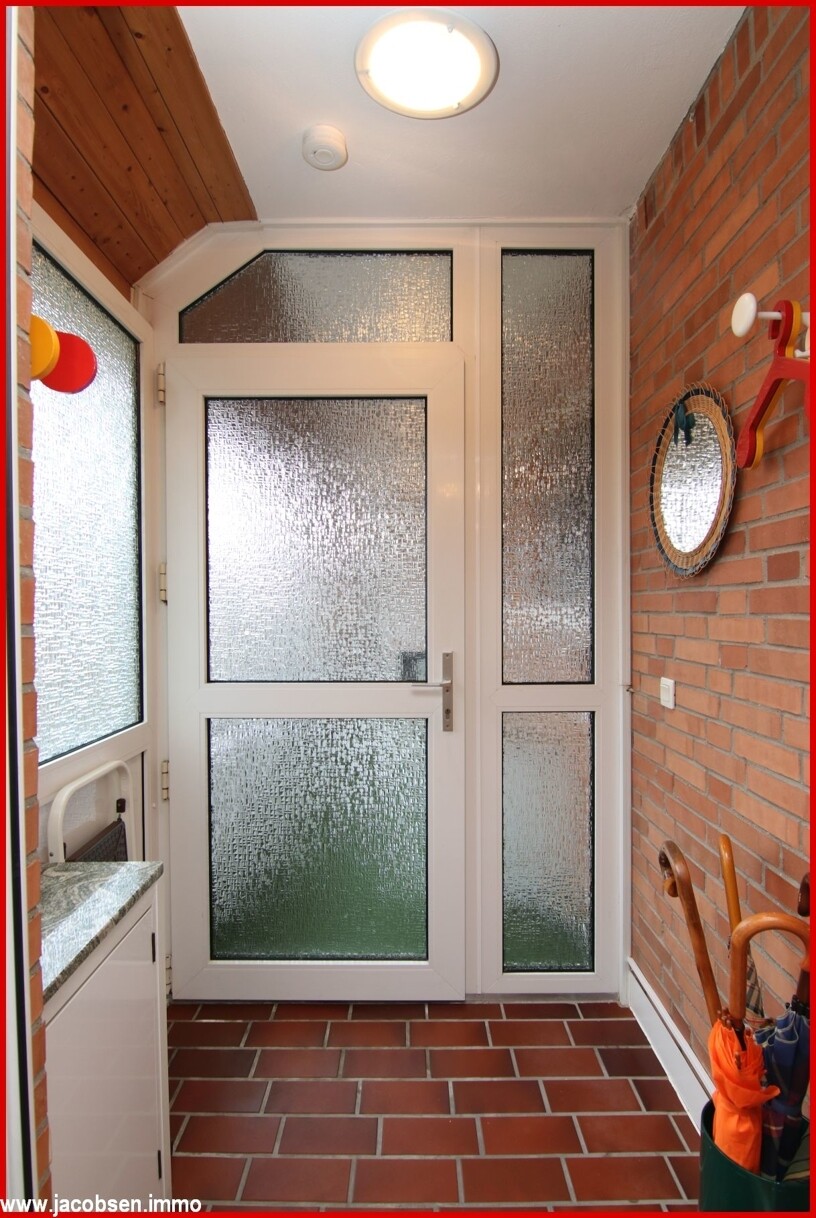 Windfang zum Laubengang