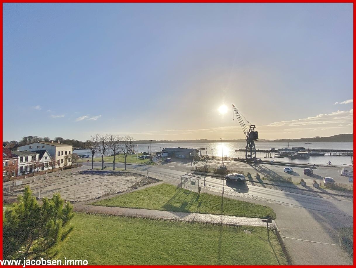 Ausblick vom Balkon in Richtung Südosten