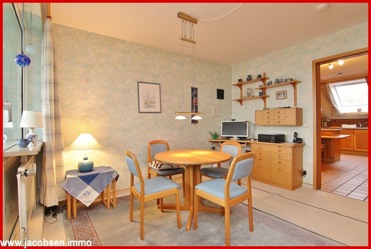 Arbeitszimmer mit Zugang zum Kaltwintergarten