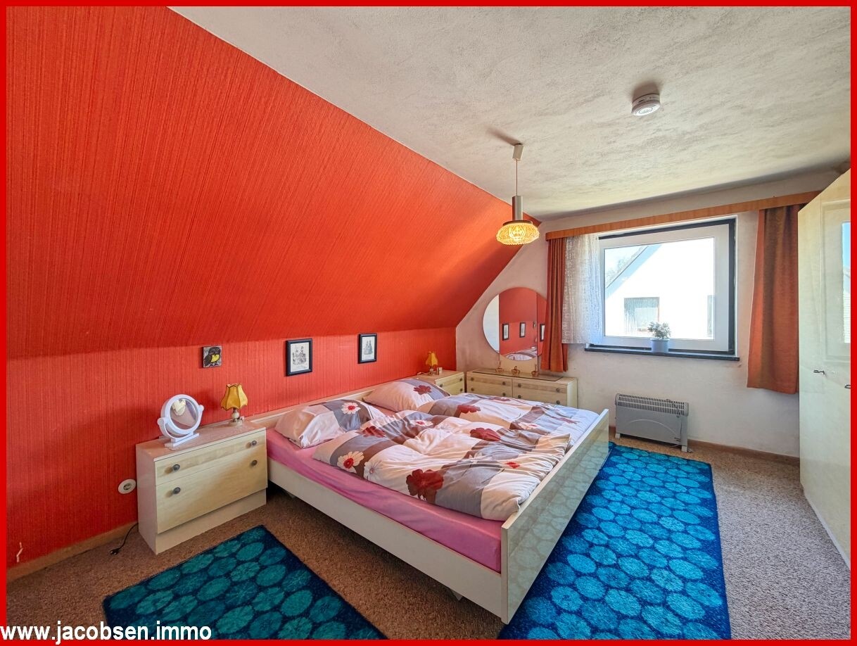 Schlafzimmer im Dachgeschoss 