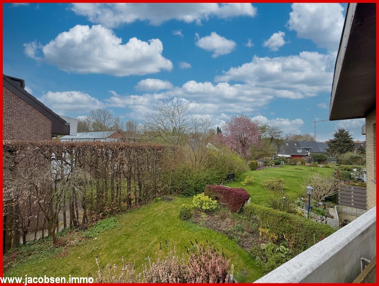 Blick vom Balkon Richtung Südwest